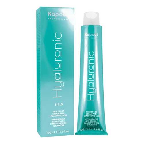 Краска для волос Kapous Professional Hyaluronic acid 1.2 Черный фиолетовый 100 мл в Магнит Косметик