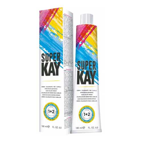 Краска для волос Kaypro Super Kay 5,66 Интенсивный светлый красновато-коричневый 180 мл в Магнит Косметик