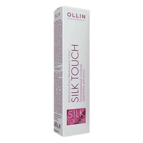Краска для волос Ollin Professional Silk Touch 10/1 Светлый блондин пепельный 60 мл в Магнит Косметик