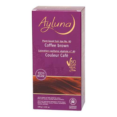 Краска для волос растительная №80 «Кофейный коричневый» AYLUNA, 100 г в Магнит Косметик