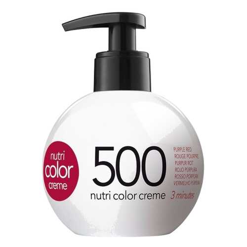 Краска для волос Revlon Professional Nutri Color Creme 500 Пурпурно-красный 270 мл в Магнит Косметик