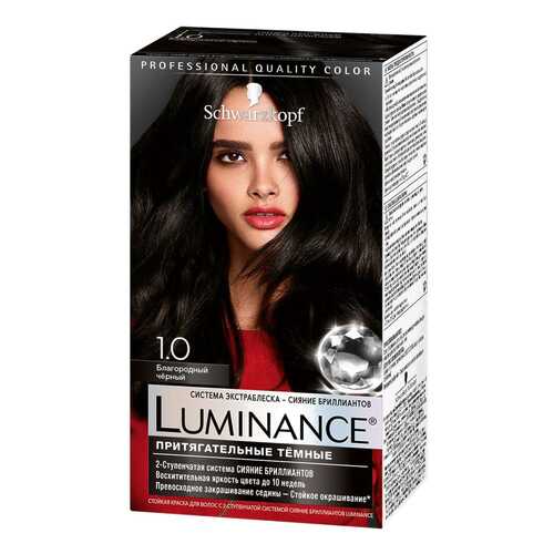Краска для волос Schwarzkopf Luminance Color 1.0 Благородный черный 165 мл в Магнит Косметик