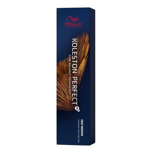 Краска для волос Wella Koleston Perfect Me+ Deep Browns 4/75 Бомбейский палисандр 60 мл в Магнит Косметик