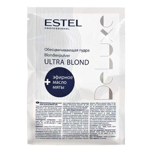 Осветлитель для волос Estel De Luxe Ultra Blond 30 г в Магнит Косметик