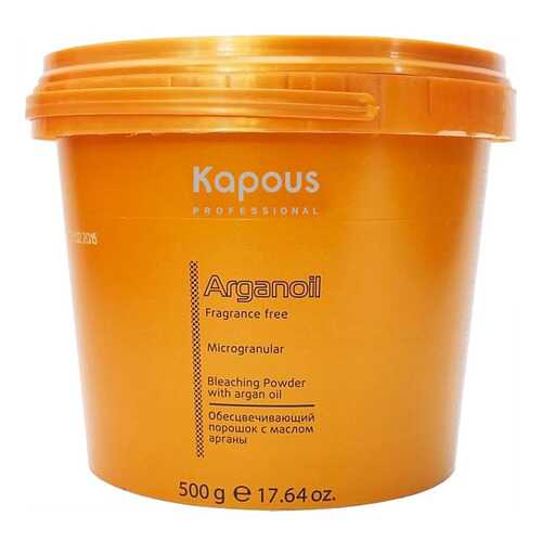 Осветлитель для волос Kapous Professional Arganoil Bleaching Powder with Argan Oil 500 г в Магнит Косметик