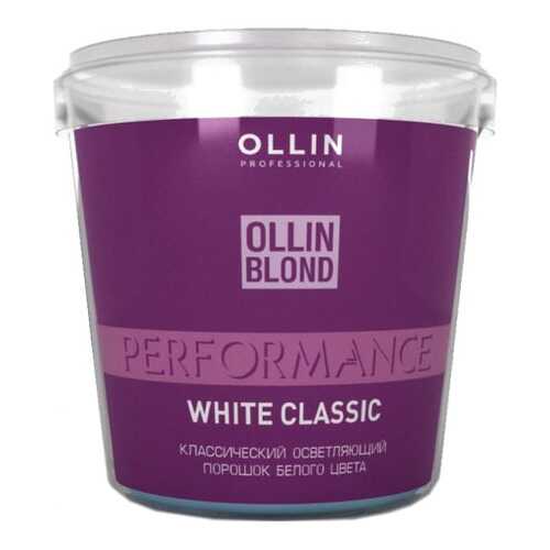 Осветлитель для волос Ollin Professional White Blond Powder 500 г в Магнит Косметик