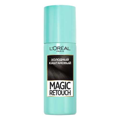 Спрей для волос L’Oreal Magic Retouch, Холодный каштановый в Магнит Косметик