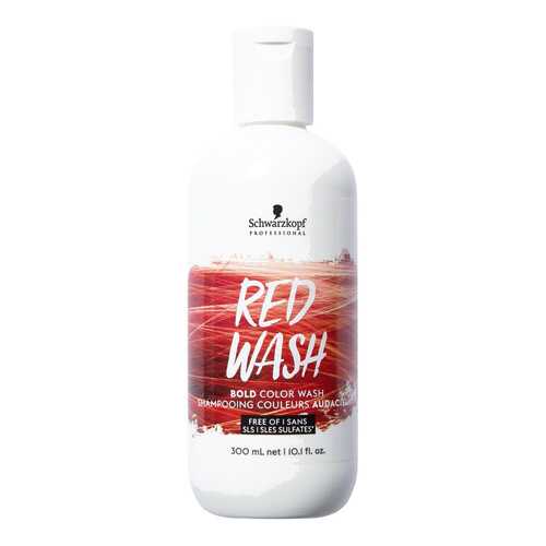 Тонер для волос Schwarzkopf Color Wash Red Красный 300 мл в Магнит Косметик