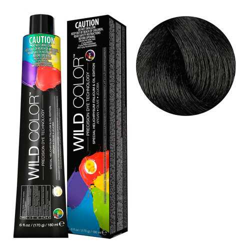 Wildcolor - Стойкая крем-краска Permanent Hair Color 2N/G Очень темно-коричневый 180 мл в Магнит Косметик