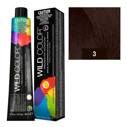Wildcolor - Стойкая крем-краска Permanent Hair Color 3N/G Темно-коричневый 180 мл в Магнит Косметик