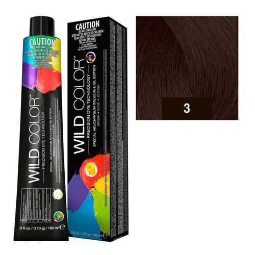 Wildcolor - Стойкая крем-краска Permanent Hair Color 3N/M Темно-коричневый 180 мл в Магнит Косметик