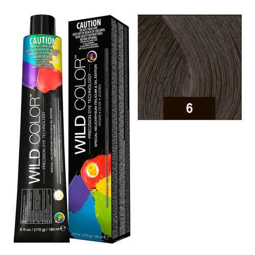 Wildcolor - Стойкая крем-краска Permanent Hair Color 6N/S Темный блонд 180 мл в Магнит Косметик