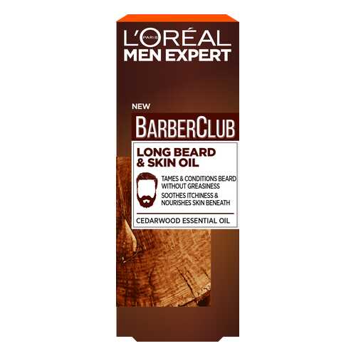 Масло для бороды L'Oreal Paris Men Expert Barber Club для длинной бороды 30 мл в Магнит Косметик