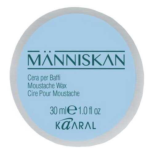 Воск для усов Kaaral Manniskan Moustache Wax 30 мл в Магнит Косметик