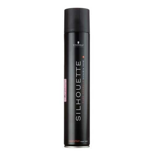 Безупречный лак Schwarzkopf SILHOUETTE Pure Hairspray SuperHoild УСФ 500 мл в Магнит Косметик