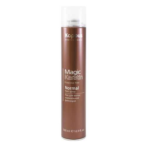 Лак для волос Kapous Magic Keratin Normal Hair 500 мл в Магнит Косметик