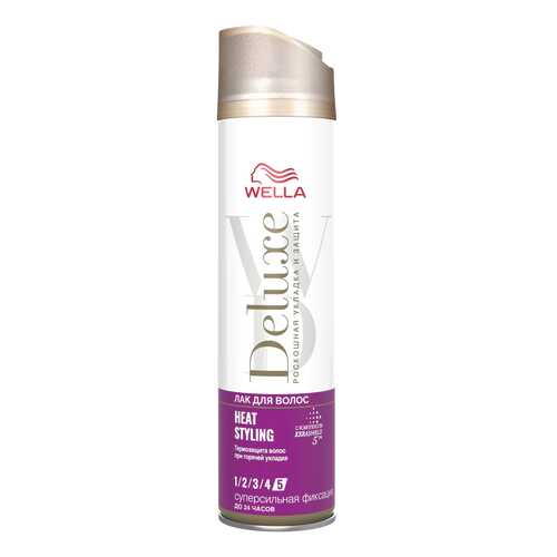 Лак для волос Wella Deluxe Heat Styling 250 мл в Магнит Косметик