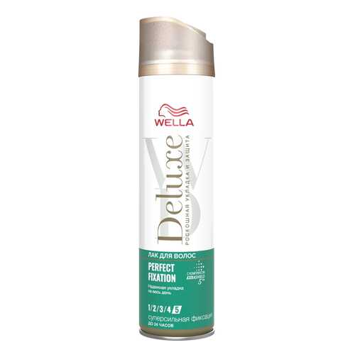 Лак для волос Wella Deluxe Perfect Fixation 250 мл в Магнит Косметик