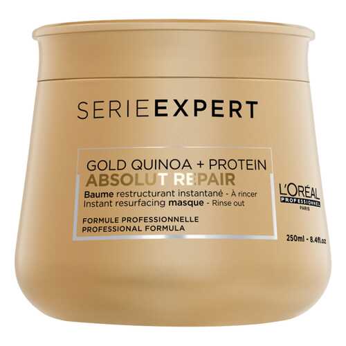 Маска L'Oreal Professionnel Absolut Repair Gold Quinoa + Protein Gold Mask 250 мл в Магнит Косметик