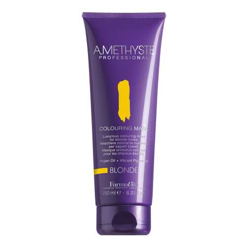 Маска оттеночная Farmavita Amethyste Colouring Mask blond 250 мл в Магнит Косметик