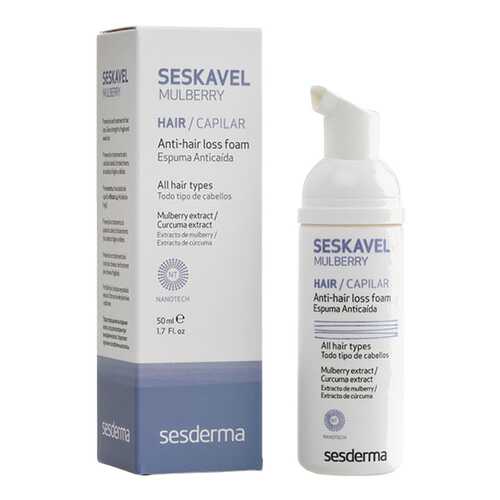 Пенка Sesderma Seskavel Mulberry Anti Hair Loss Foam 50 мл в Магнит Косметик