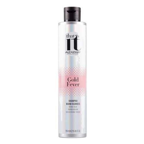 Шампунь Alfaparf That's it Gold Fever Shampoo 250 мл в Магнит Косметик