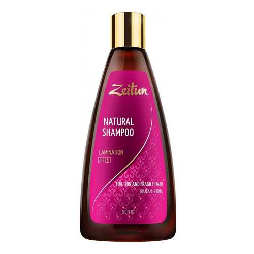 Шампунь для волос Zeitun Natural Lamination Effect 250 мл в Магнит Косметик