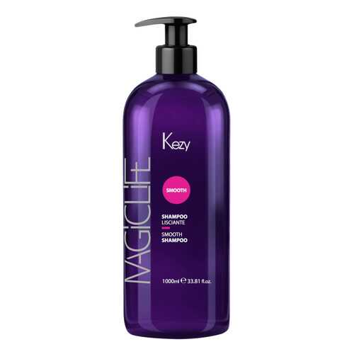 Шампунь Kezy Magic Life Smooth Shampoo для вьющихся, непослушных волоc, 1000мл в Магнит Косметик