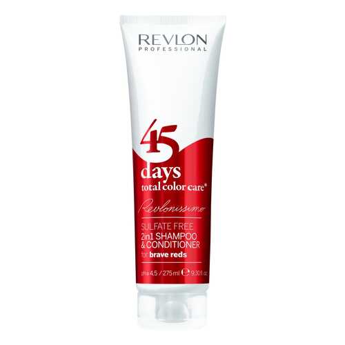 Шампунь-кондиционер Revlon Professional 45 Days Intense Brave Reds 275 мл в Магнит Косметик