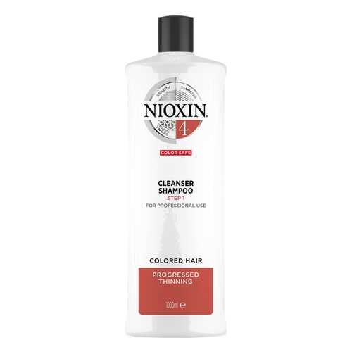 Шампунь Nioxin Cleanser System 4 1000 мл в Магнит Косметик