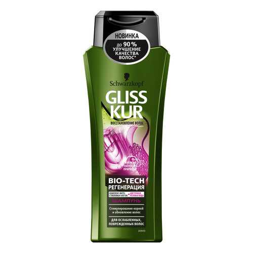 Шампунь Schwarzkopf Gliss Kur Bio-Tech в Магнит Косметик