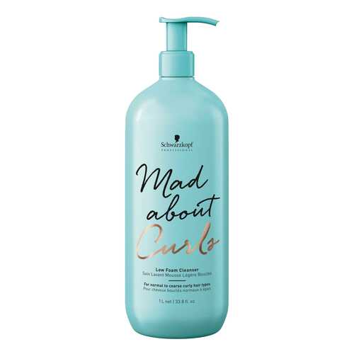 Шампунь Schwarzkopf Professional Mad About Curls Low Foam Cleanser 1000мл в Магнит Косметик