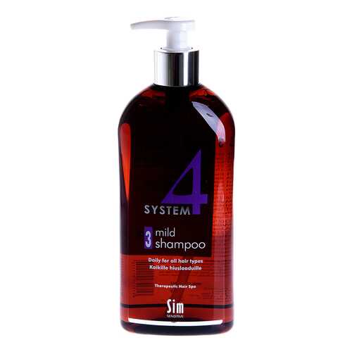 Шампунь Sim Sensitive System 4 № 3 Mild Shampoo 500 мл в Магнит Косметик