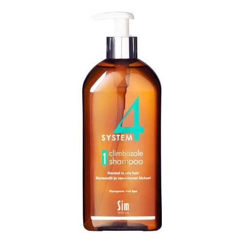 Шампунь Sim Sensitive System 4 Climbazole Shampoo 1 Normal to Oily Hair 500 мл в Магнит Косметик