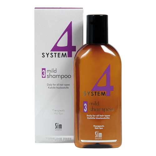 Шампунь Sim Sensitive System 4 Therapeutic Mild Climbazole Shampoo 3, 500 мл в Магнит Косметик