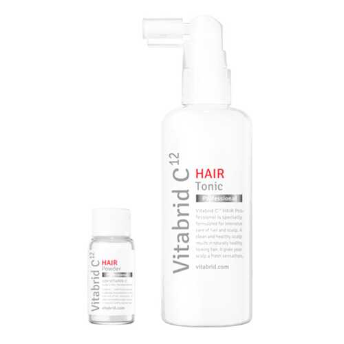 Спрей для волос Vitabrid C12 Hair Tonic Set Professional 100 мл + 1,5 г в Магнит Косметик