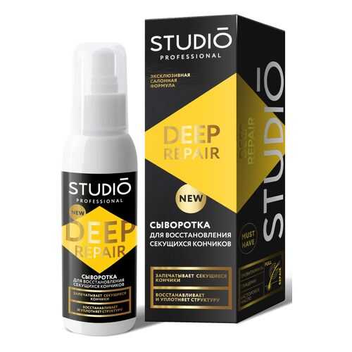 Сыворотка DEEP REPAIR для секущихся кончиков STUDIO PROFESSIONAL 100 мл в Магнит Косметик